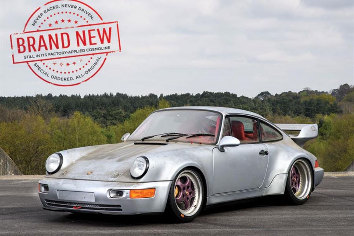 Wish you'd bought a new RSR in 1993, now you can, at Sotheby's Villa Erba sale