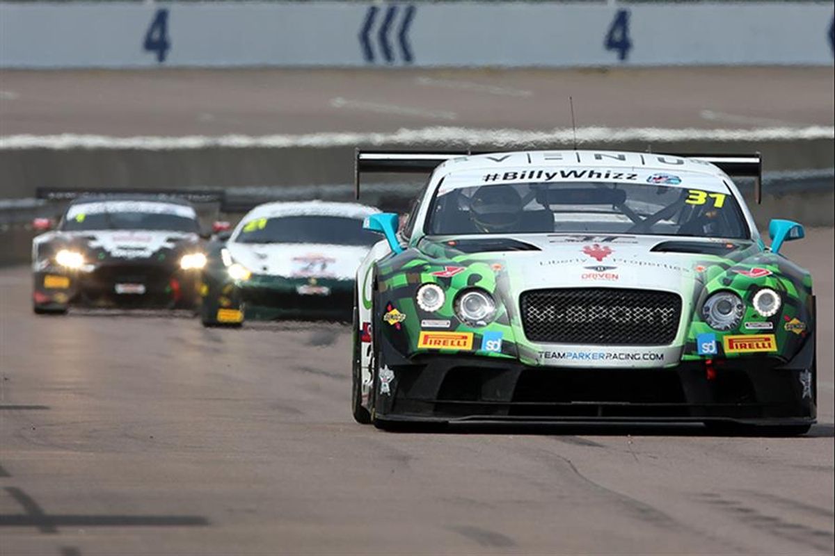 Post-race penalty hands Team Parker's Parfitt Jnr and Morris Rockingham GT win
