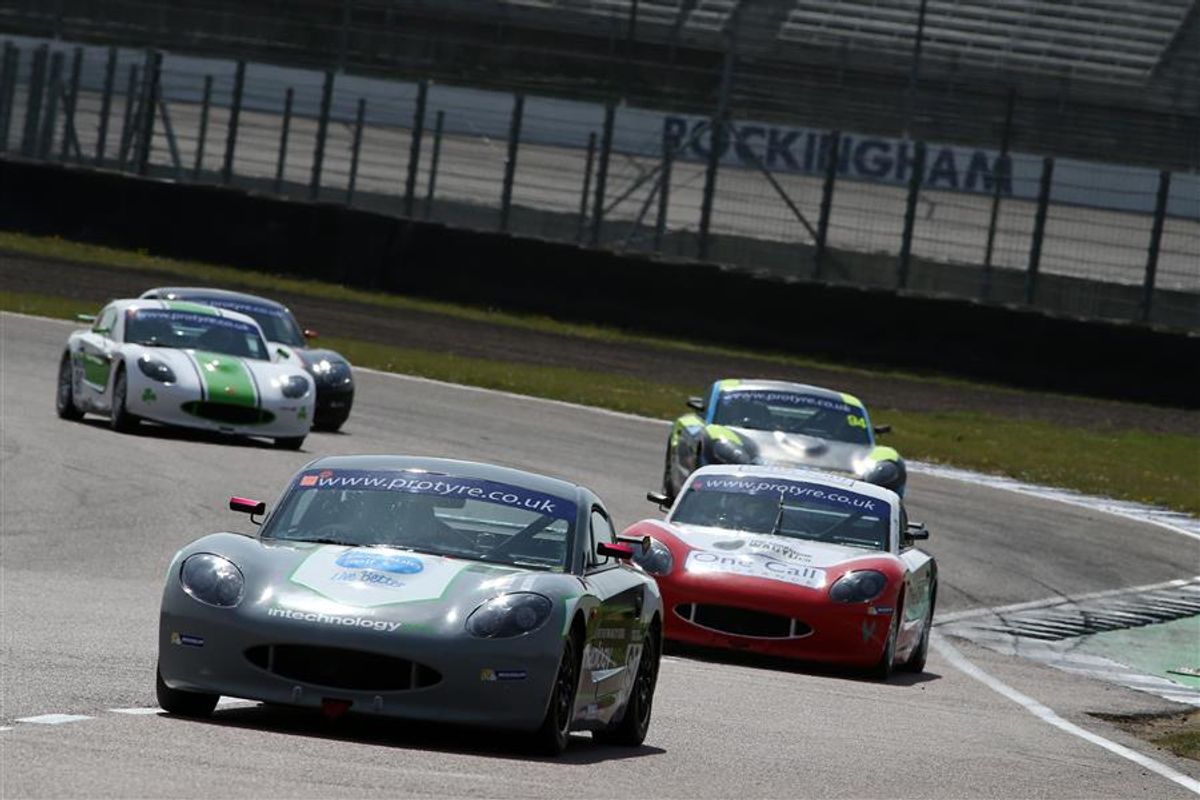 Wilkinson Takes Double Ginetta GT5 Podium Honours on Rockingham Debut
