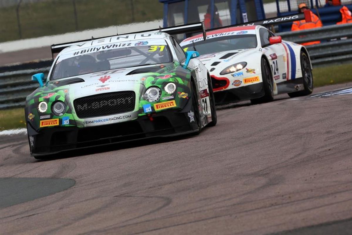  Bentley racers Seb Morris and Parfitt Jnr victorious in Rd3 British GT