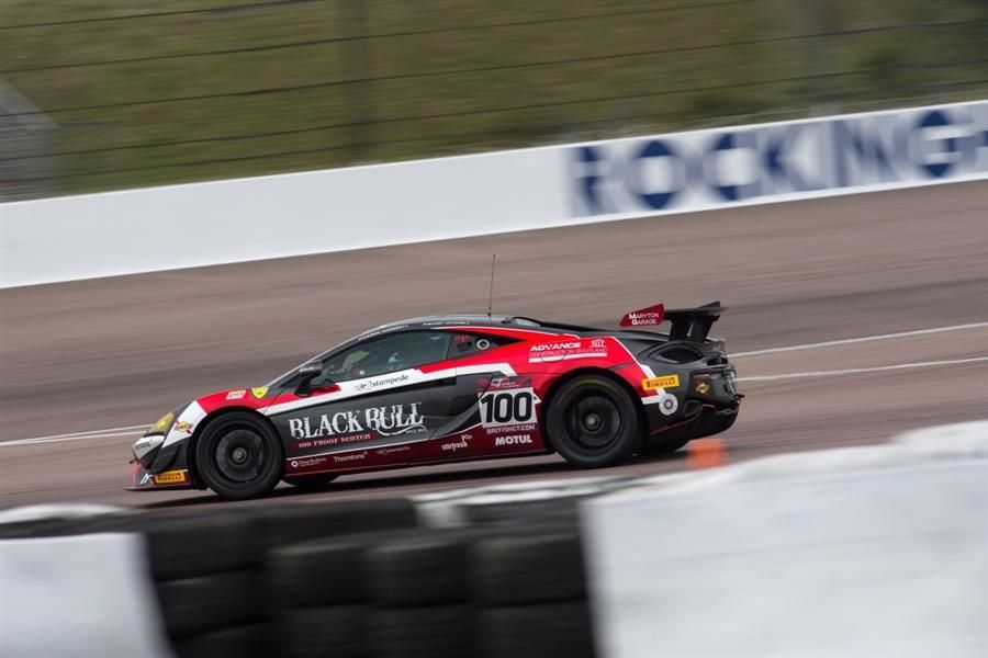 Teenager Sandy Mitchell takes British GT4 podium