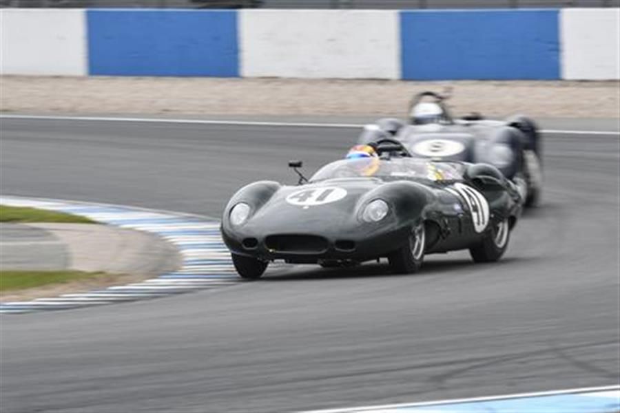 JD Classics secured two overall race victories at Donington Historic Festival