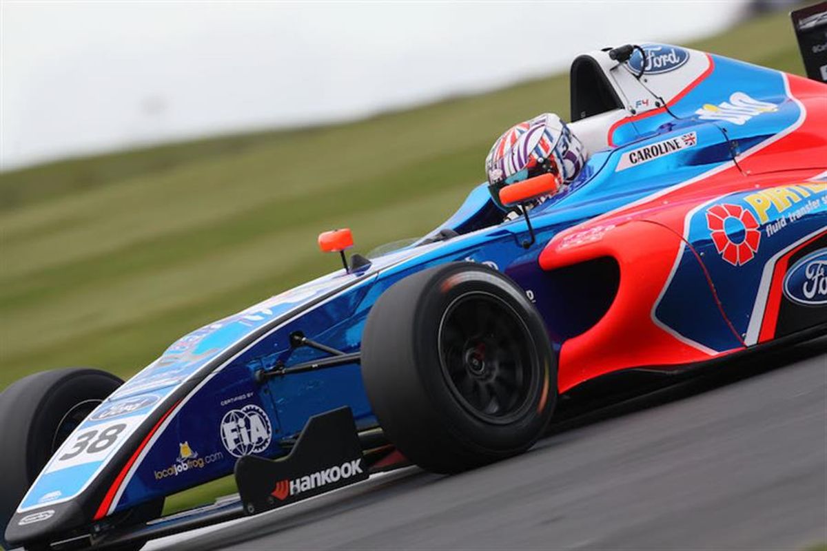 Pirtek Racing and Jamie Caroline out to maintain Britsh F4 advantage