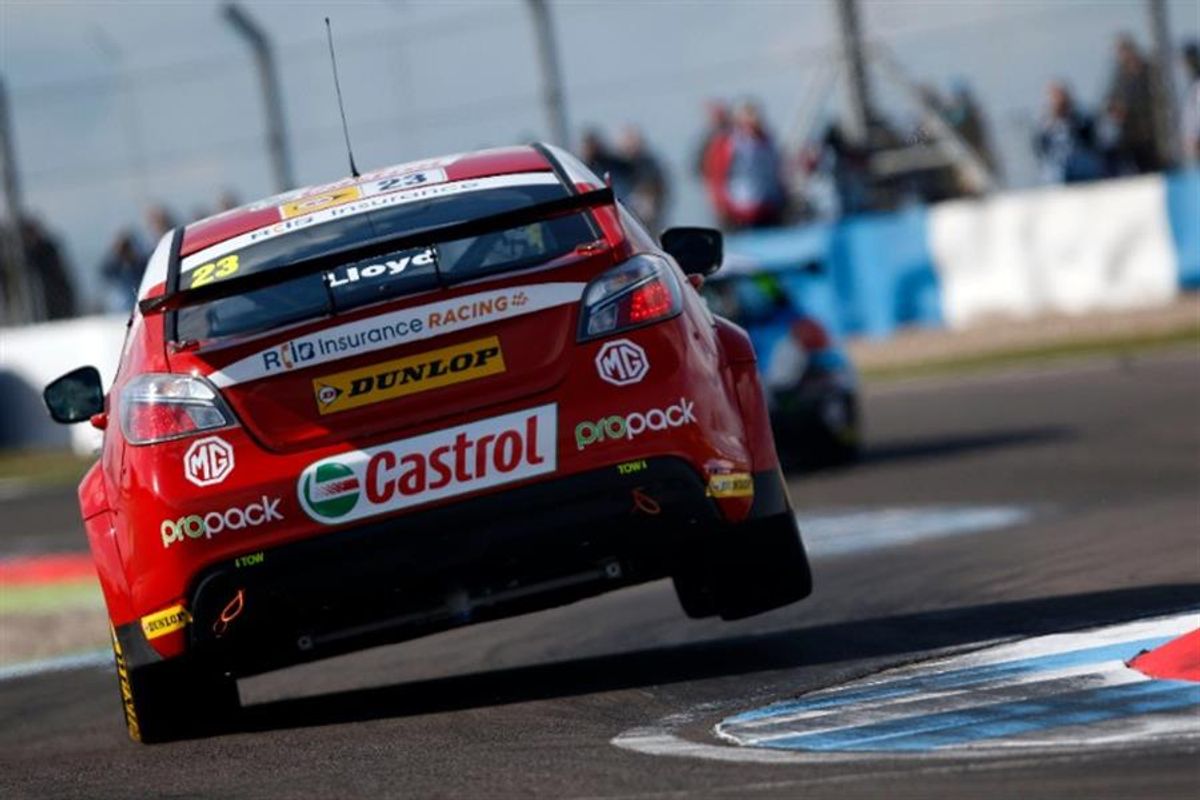 Lloyd fired-up for high-speed Thruxton thrills