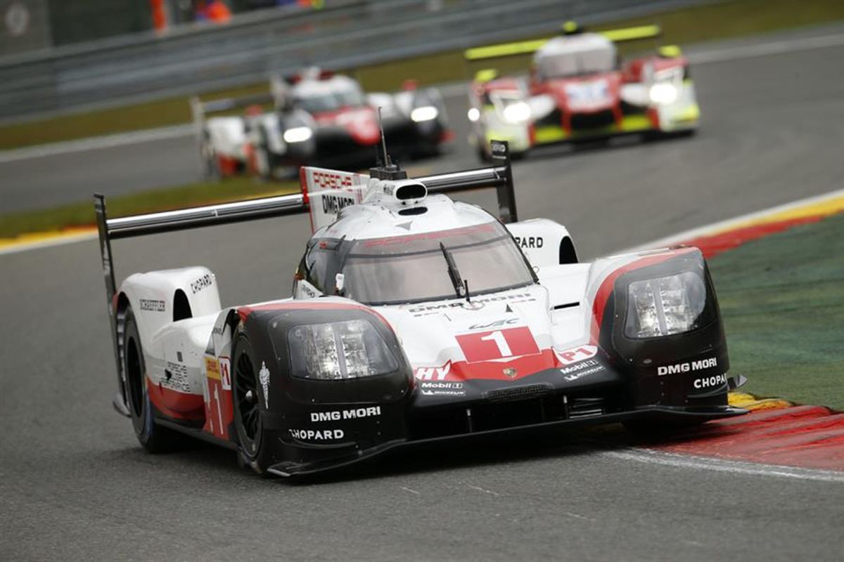 Porsche 919 Hybrid takes pole position for Spa 6hr