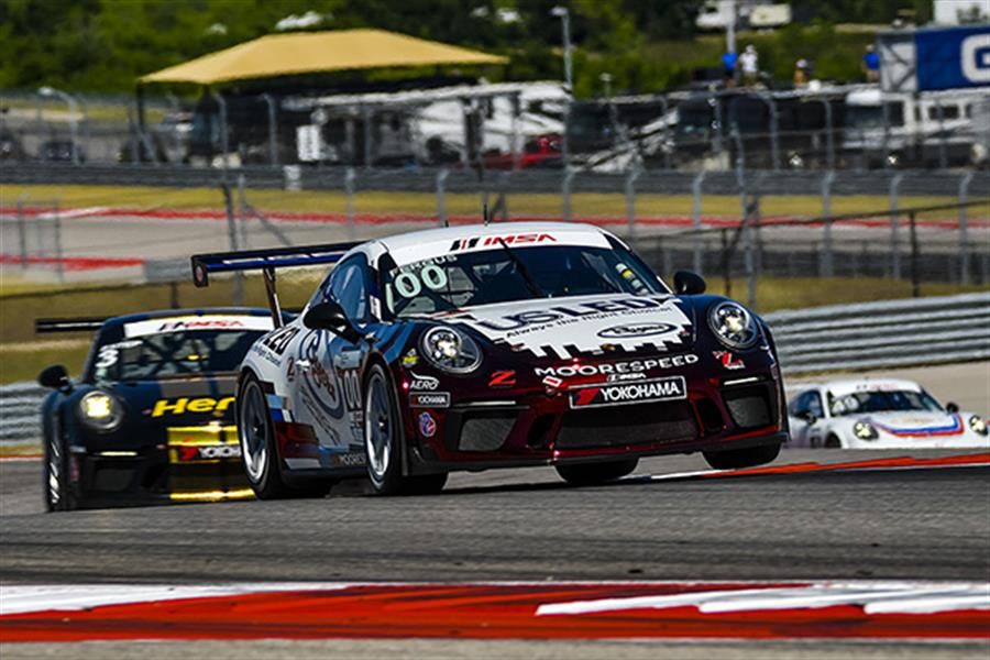 Corey Fergus Scores First IMSA GT3 Cup Challenge USA Victory