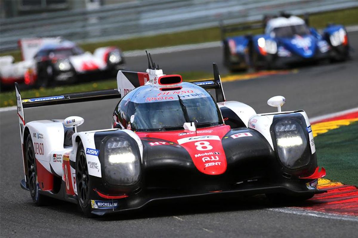 Toyota Gazoo Racing take 1-2 at Spa WEC