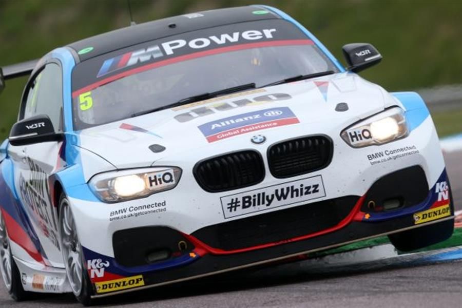Collard takes shortened BTCC Race 2 at Thruxton