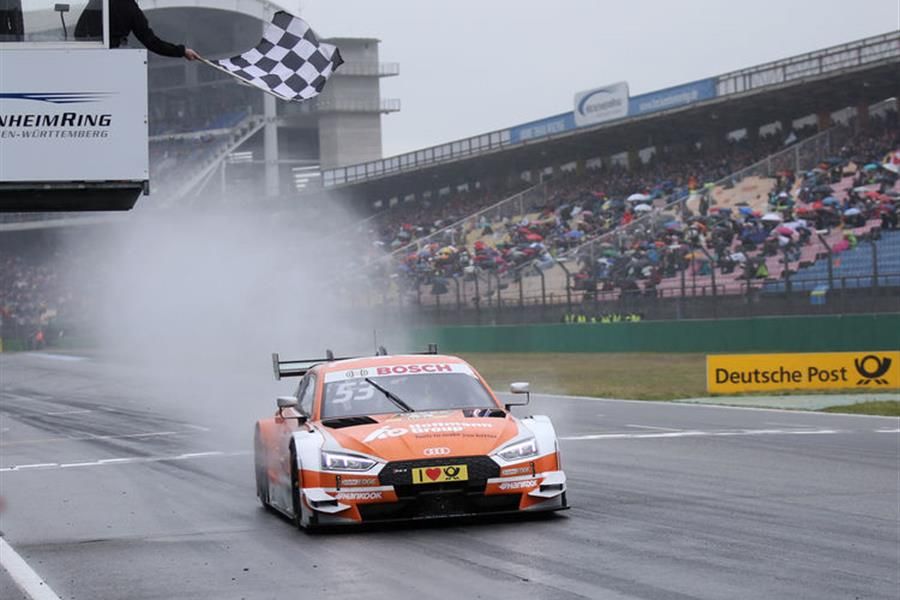 New Audi RS 5 DTM wins DTM race at Hockenheim 