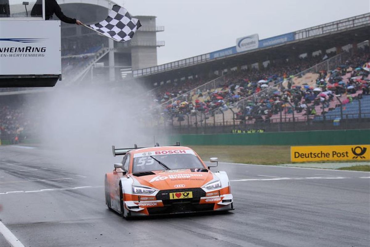 New Audi RS 5 DTM wins DTM race at Hockenheim 