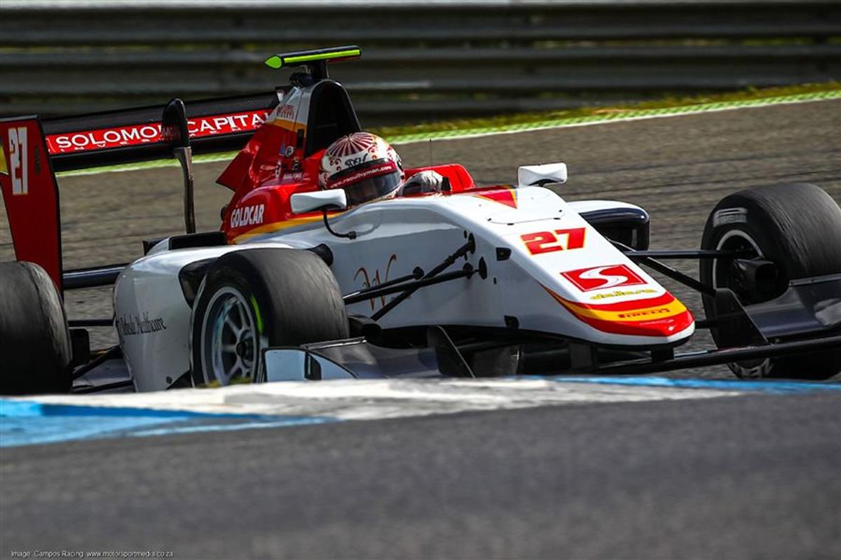 South Africa's Raoul Hyman signs with Campos Racing for GP3