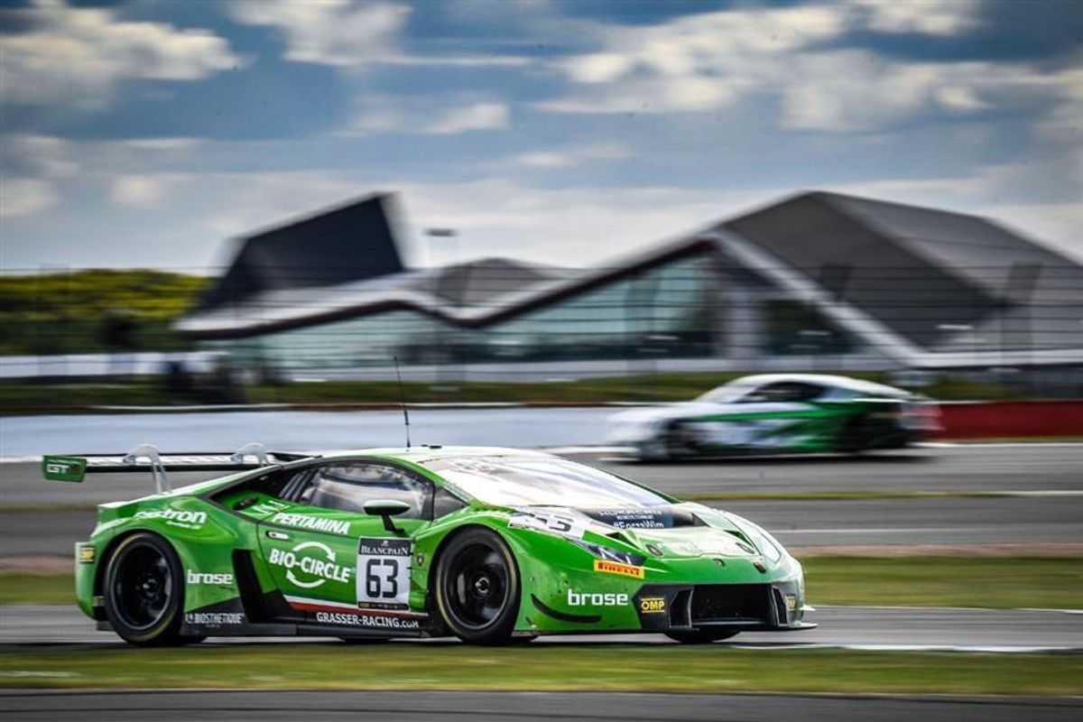 Hat-trick for the Lamborghini Huracan GT3 in the Blancpain GT Series