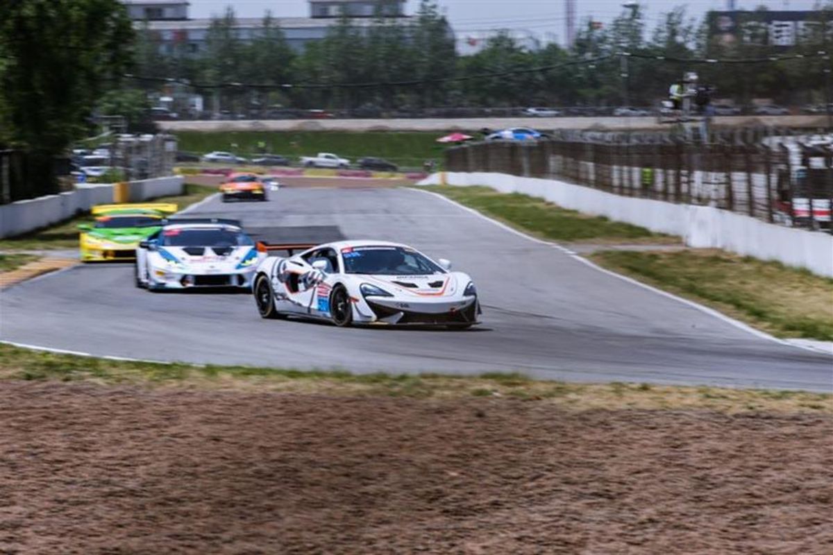 Double victory for McLaren 570S GT4 on China GT Championship debut