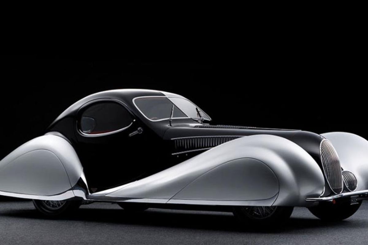 Coachbuilt Beauties at Sotheby's Villa Erba sale include  1937 Talbot-Lago T150-C SS Goutte d'Eau Coupe