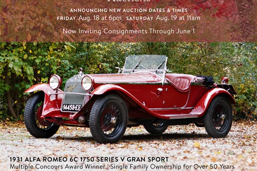 Award-Winning Alfa 6C 1750 at The Pebble Beach Auctions