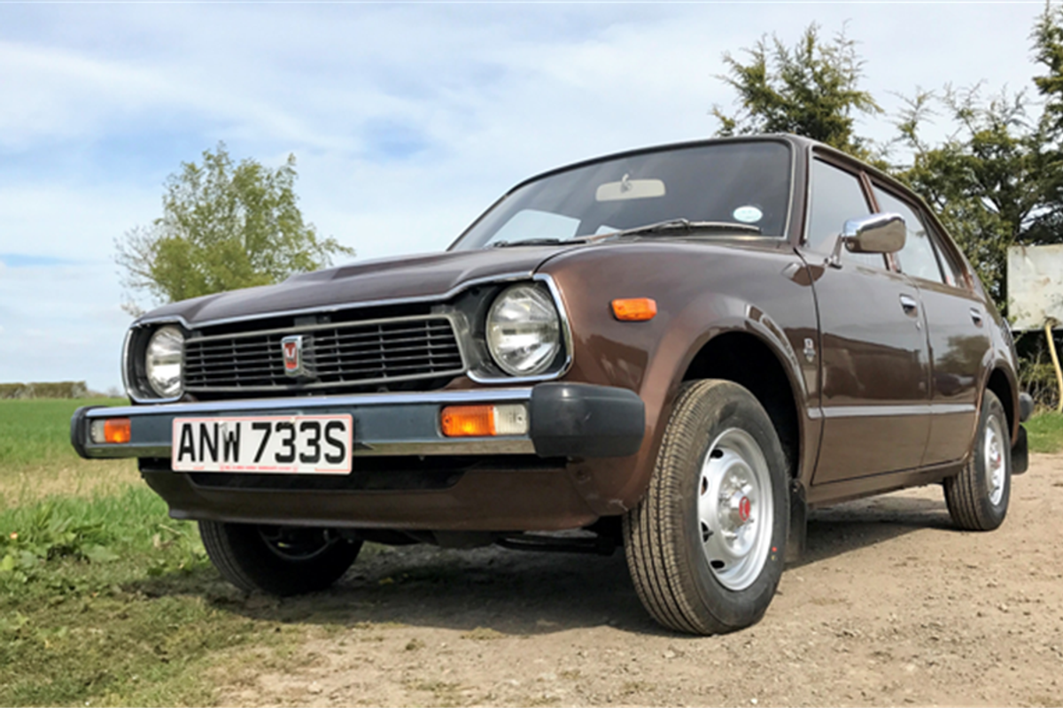 Quirky seventies Japanese hatchback for sale at Classic Car Auctions