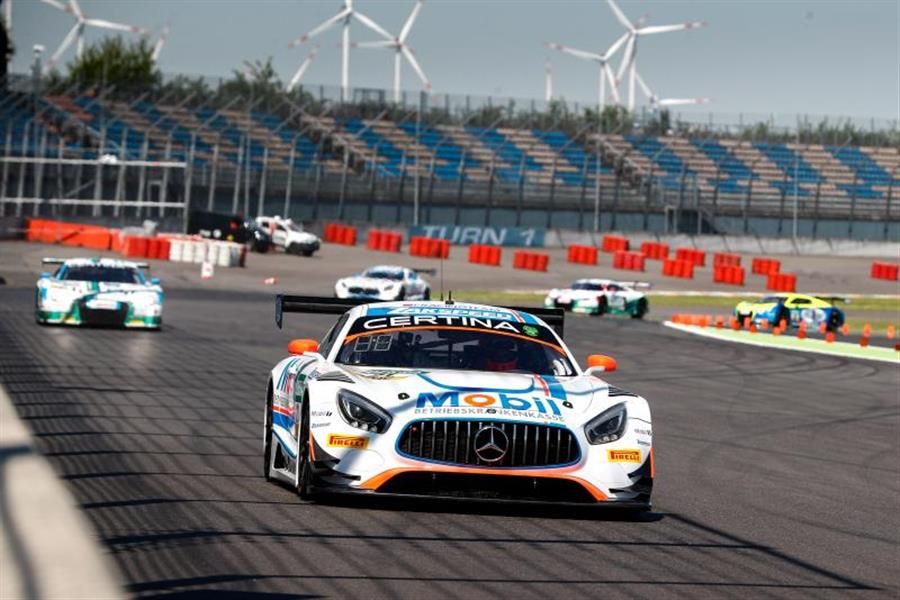 Mercedes-AMG storm their way to  ADAC GT Masters pole at Lausitzring Festival 
