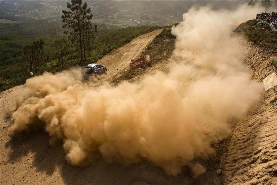 Ogier capitalises after Tanak mistake to lead Rally de Portugal