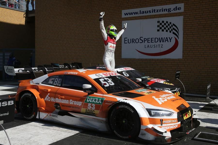 Audi scores one-two victory at DTM Lausitzring