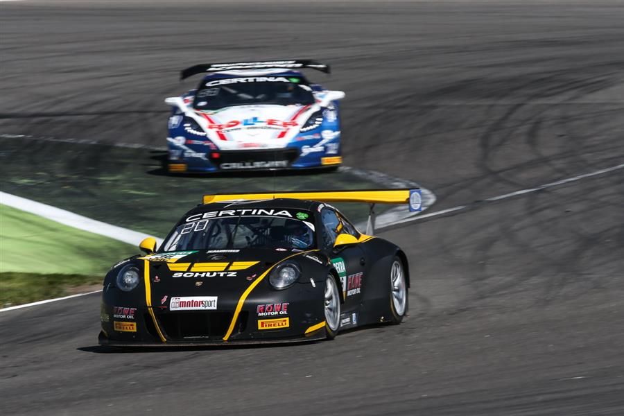 Tough weekend for Racecar's Alex MacDowall at Lausitzring ADAC GT Masters