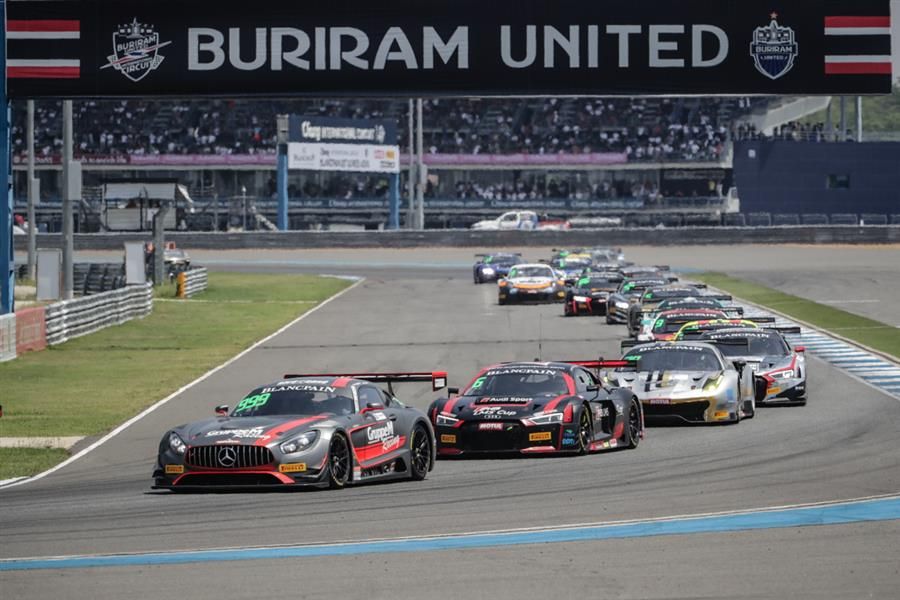 Unpredictable Blancpain GT Asia weekend for GruppeM ends with victory