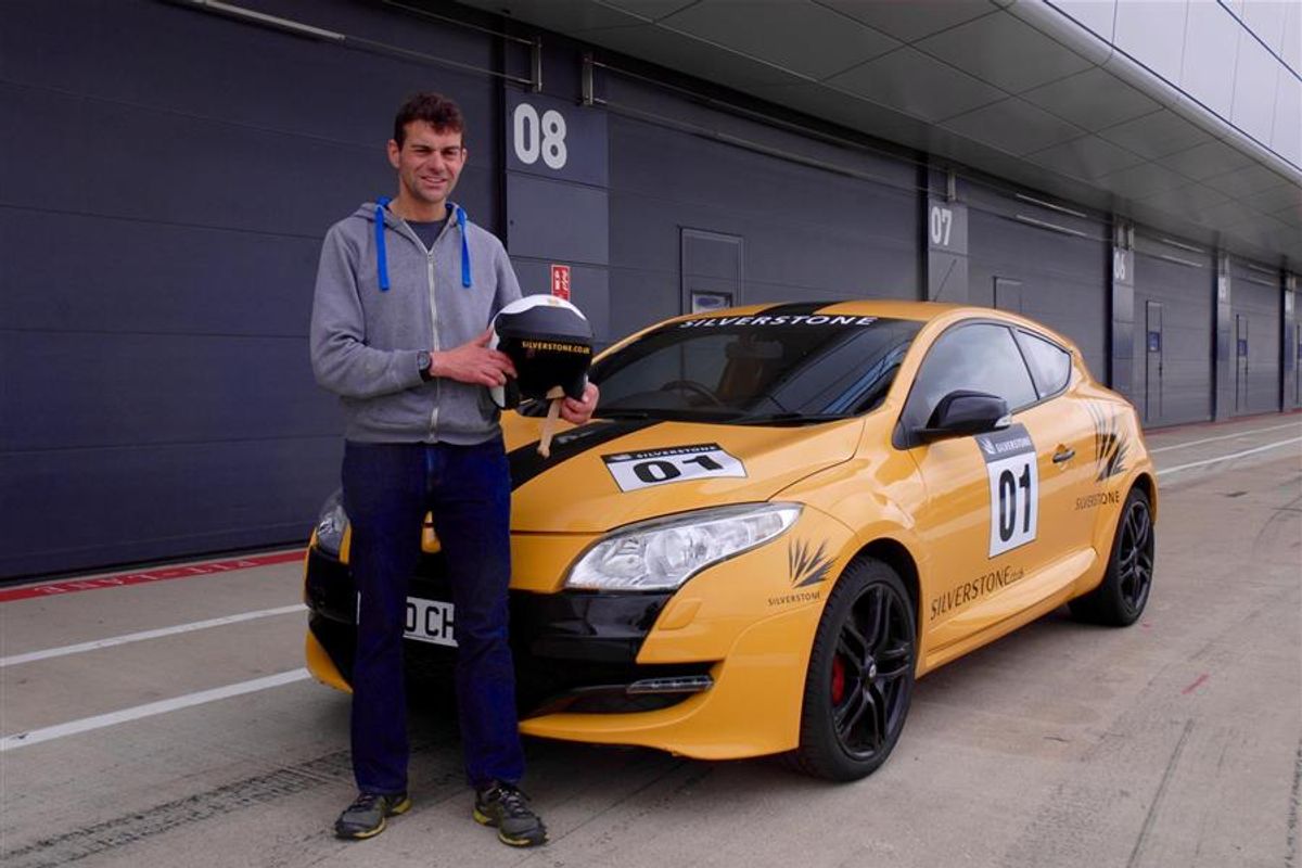 Vassos Fast tracked from Chris Evans Breakfast Show to racing at Silverstone Classic