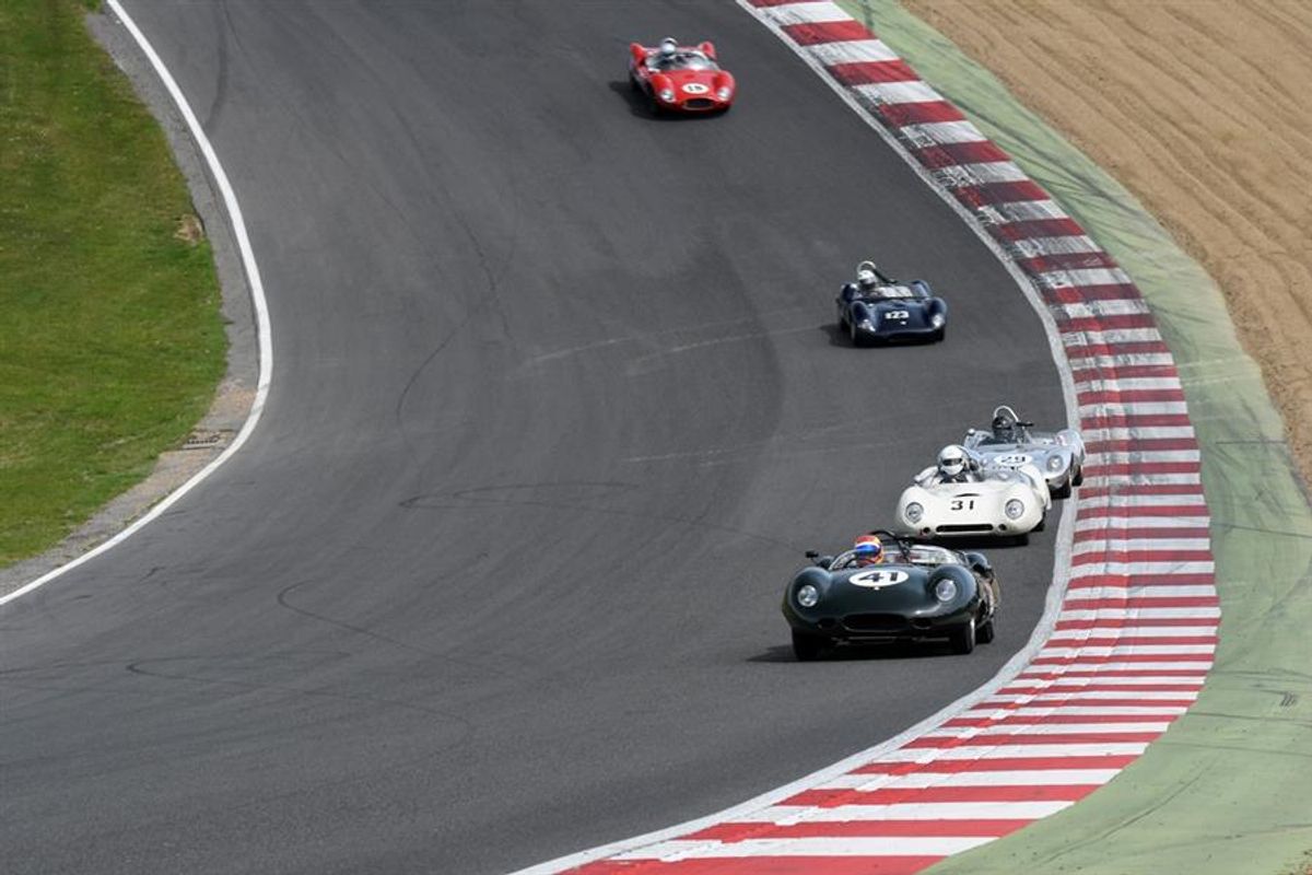 JD Classics' Costin Lister secures win at Brands Hatch Masters Historic Festival
