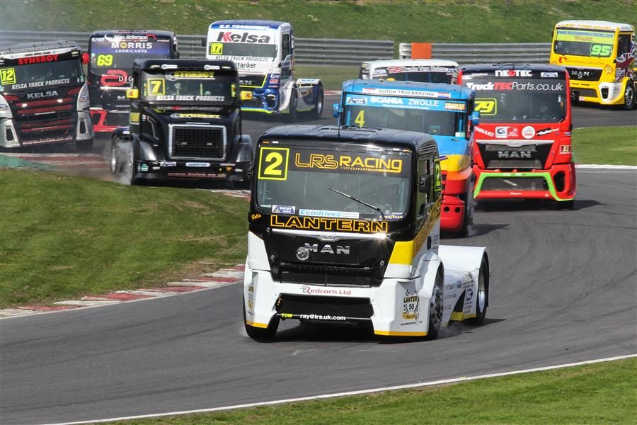 Heavyweight heroes primed for Thruxton British Truck Racing Championship