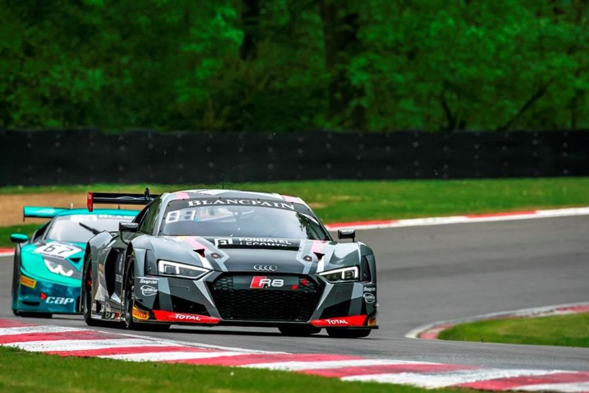 Zolder Blancpain Sprint Cup home race for the Belgian Audi Club Team WRT