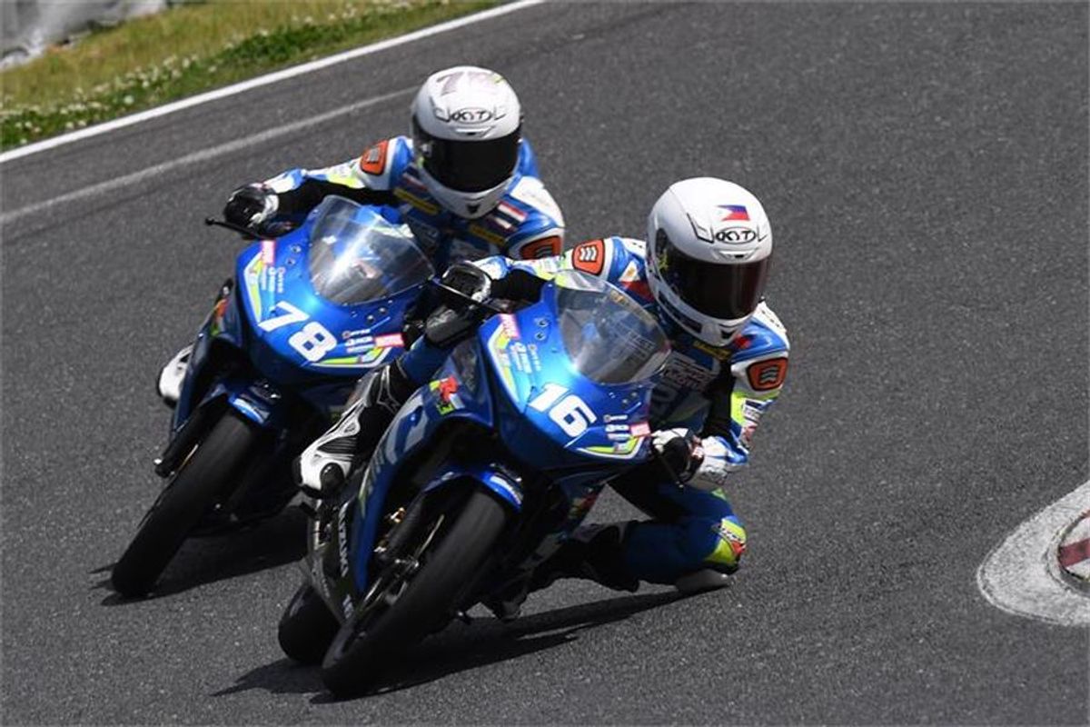 Punchana Kulrojchalalai on Suzuki Asian Challenge pole