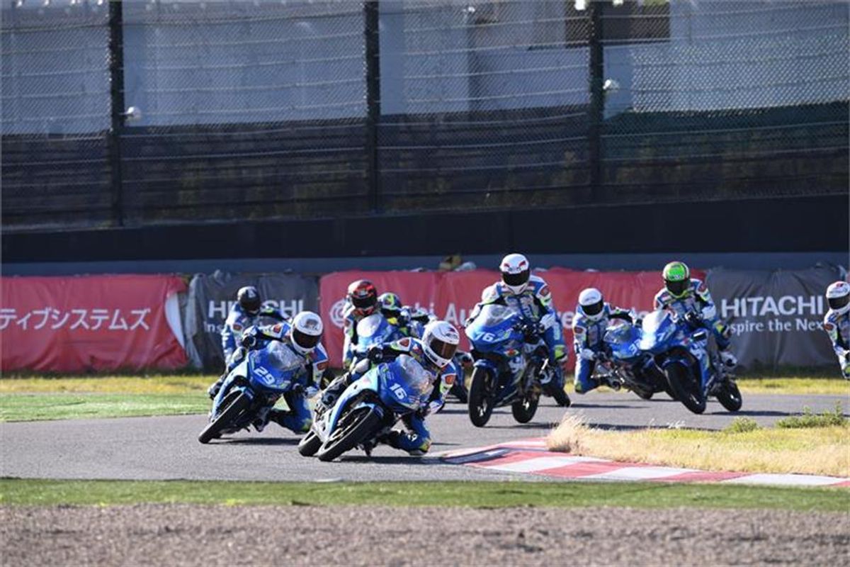 Double victory for Punchana with Suzuki GSX-R150 at Suzuka