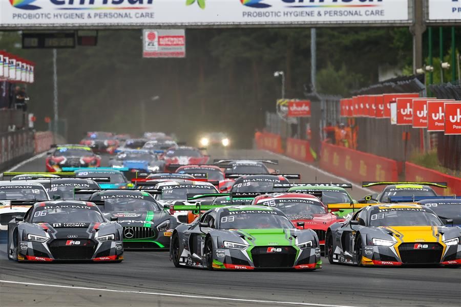 Audi dominates main Blancpain GT race in Zolder