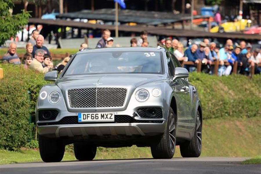 Bentley take two hill climb and a class win at Shelsley Walsh