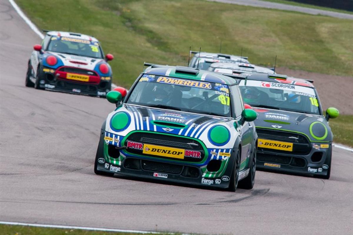 Rob Smith targeting podium at Silverstone MINI Challenge