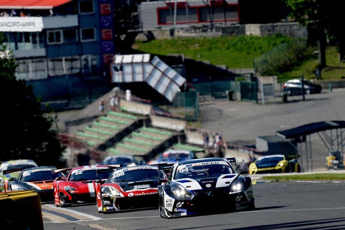 Lamborghini, Ferrari, McLaren, BMW lead the chase to Lexus in GT Open