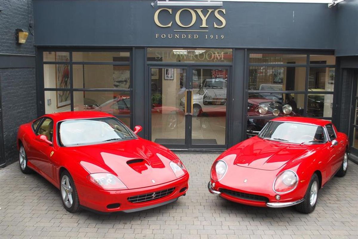 575MM Ferrari one of the Italian gems lined up for COYS Summer Auction