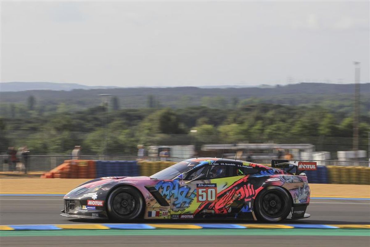 Larbre Competition stand out livery and promising pace for Le Mans