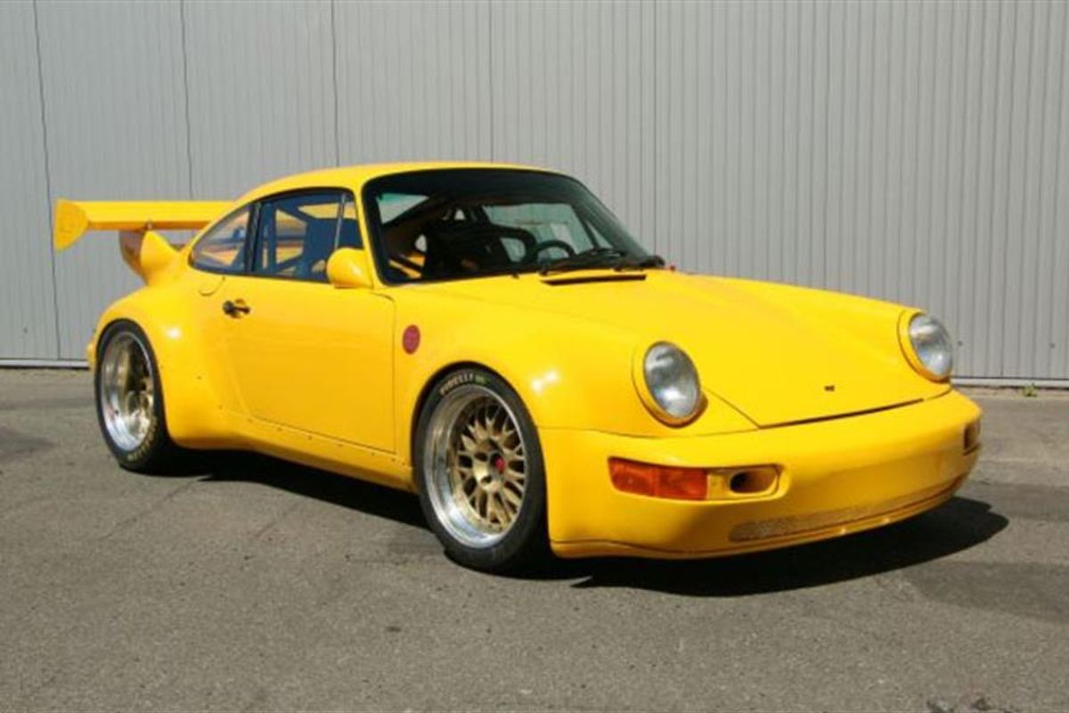 1989 Ruf CTR coupe 'Yellow Bird' on offer at Artcurial Monaco Auction