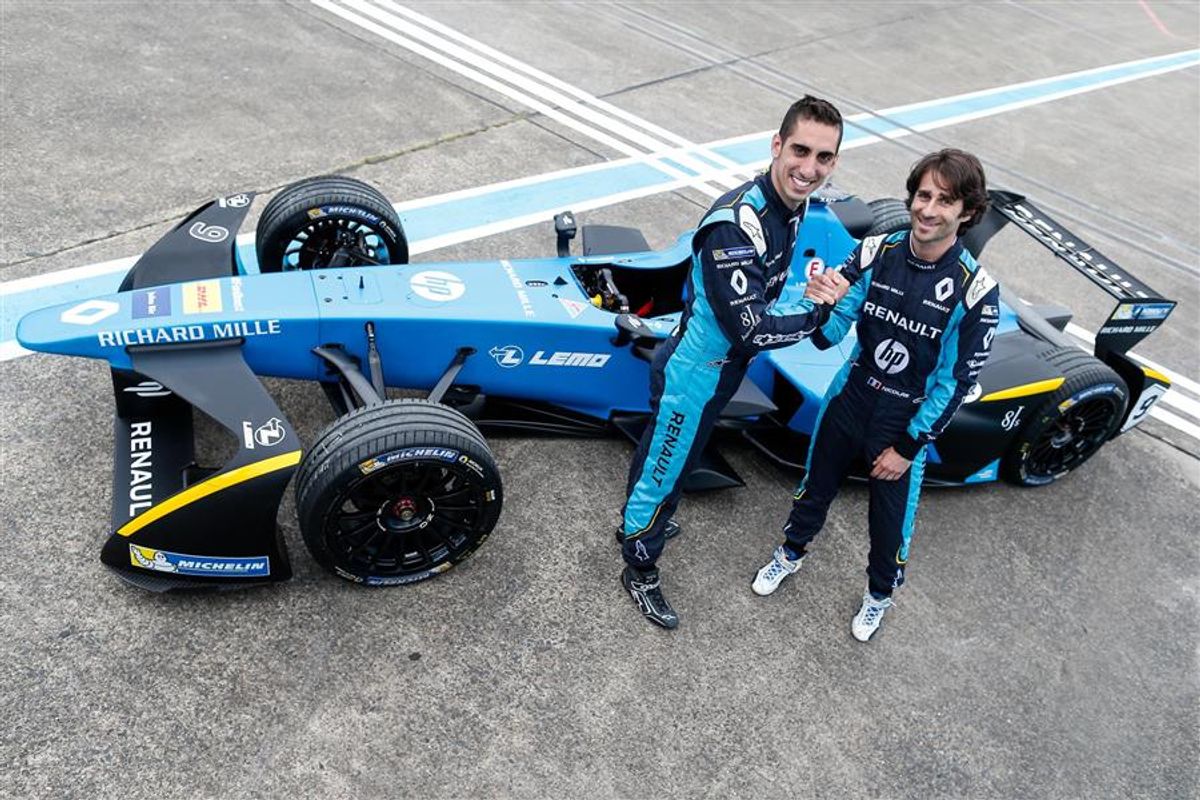 Renault e.dams confirm Sebastien Buemi and Nicolas Prost until 2019