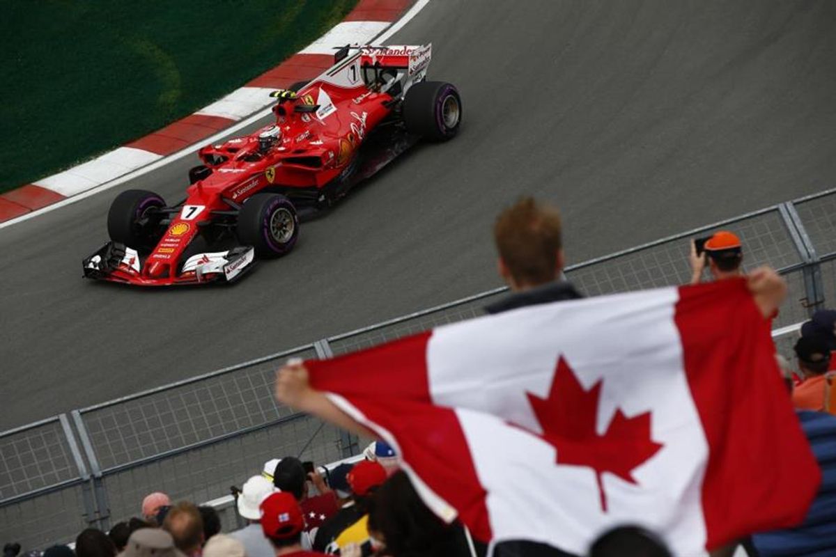 Kimi takes over at the top of Canadian GP practice timesheets