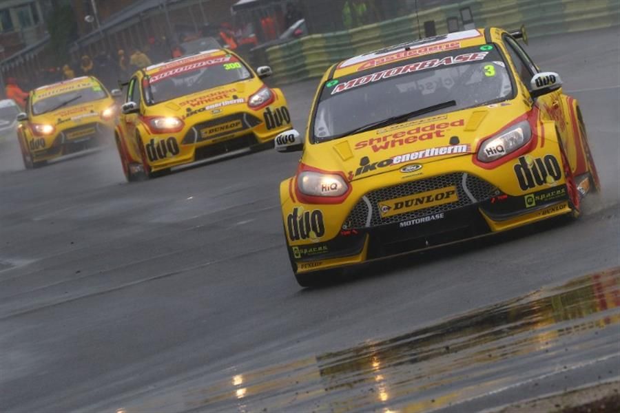 Team Shredded Wheat Racing with DUO secure maiden BTCC win at Croft