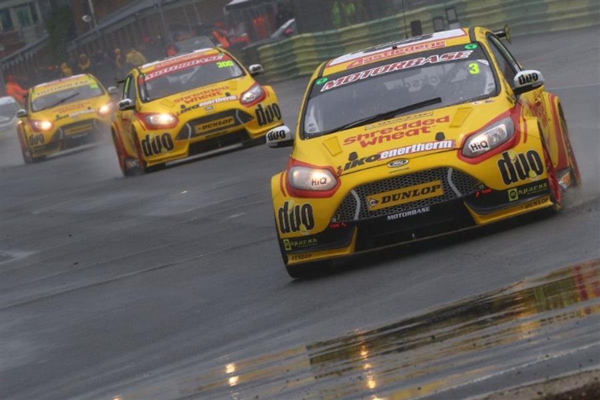Team Shredded Wheat Racing with DUO secure maiden BTCC win at Croft