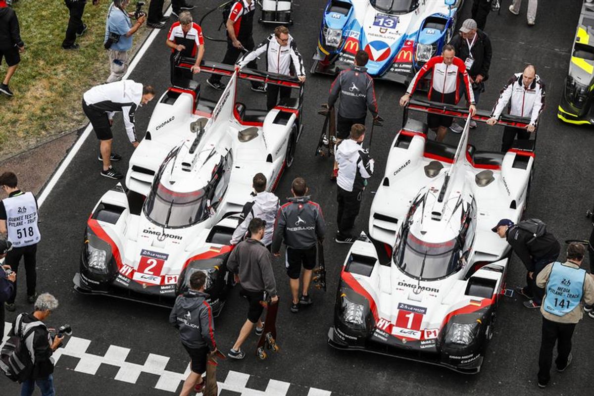 Porsche LMP Team faces hard fight for the overall Le Mans victory