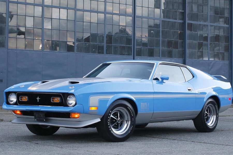 MCA Concours Gold, Super Cobra Jet: '71 Mustang Mach 1 Fastback in Portland