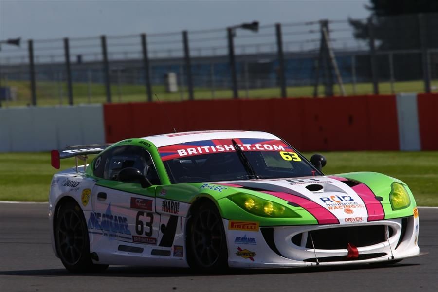 British GT4 racer Matt Chapman battles mechanical woes at Silverstone