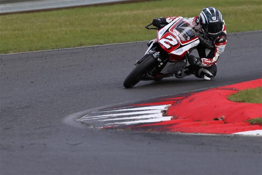 Thomas Strudwick ready to race in British Motostar Standard Class at Knockhill