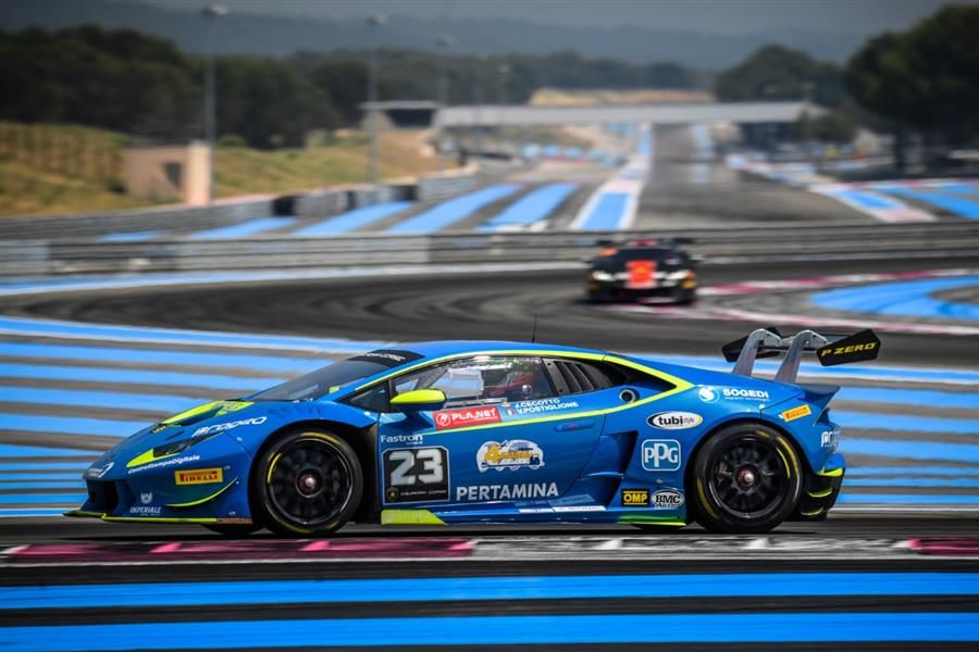 Postiglione, Cecotto take 3rd victory in a row in Lamborghini Super Trofeo Europe