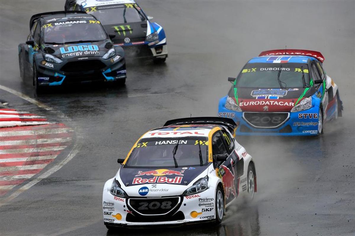 Home turf for the Peugeot 208 WRXS in Sweden