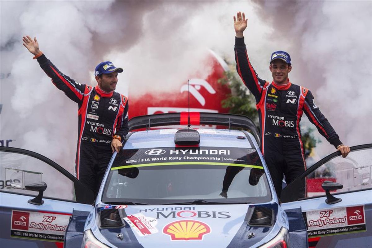  Neuville wins Rally Poland after one of the most remarkable battles in WRC history