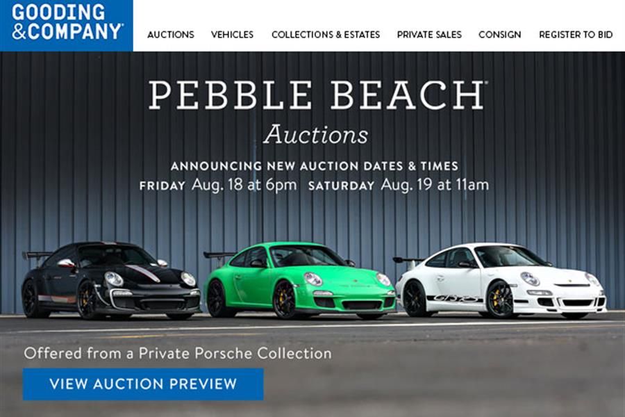 Evolution of the GT3 RS at The Pebble Beach Auctions